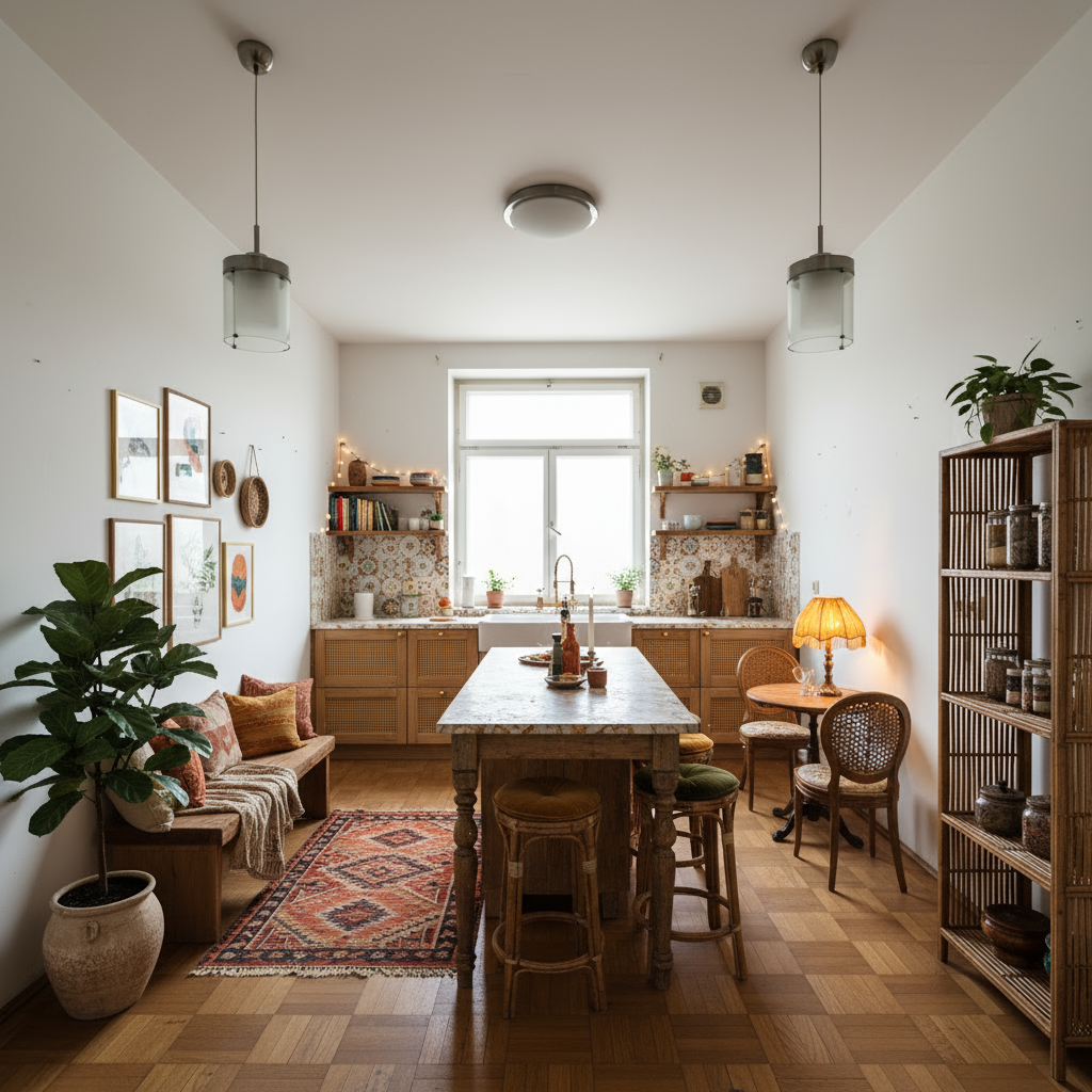 Kitchen - Bohemian Warm